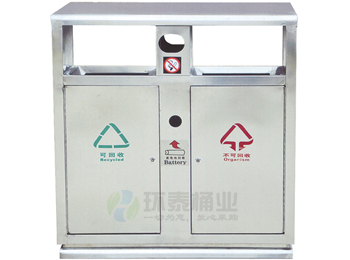 户外分类不锈钢永康桶HT-BXG1680,钢板,垃圾桶,欢迎,使用,ueditor,